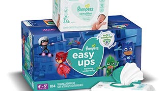Pampers Easy Ups Training Pants Boys and Girls, Size 6...