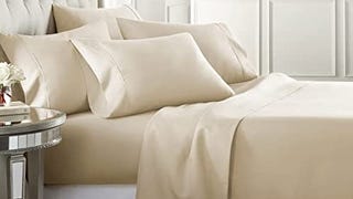 Danjor Linens Queen Size Bed Sheets Set - 1800 Series 6...
