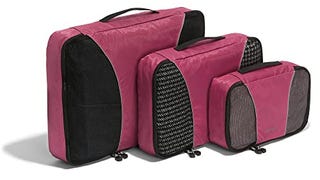 eBags Classic Packing Cubes 3pc Set (Peony)