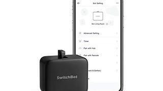 SwitchBot Smart Switch Button Pusher - No Wiring, Wireless...