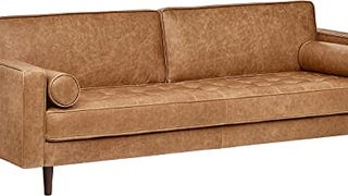 Amazon Brand – Rivet Aiden Mid-Century Modern Sofa Couch,...