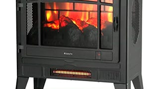 TURBRO Suburbs TS25 Electric Fireplace Infrared Heater...