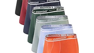 Separatec Men's 7 Pack Breathable Cotton Underwear Separated...