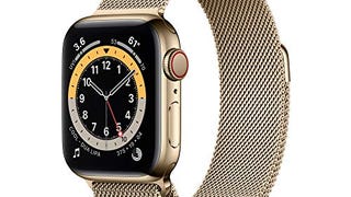 Apple Watch Series 6 (GPS + Cellular, 40mm) - Gold Stainless...