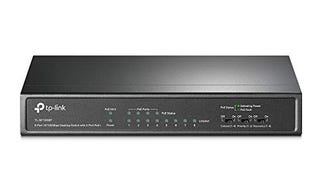 TP-Link TL-SF1008P | 8 Port 10/100Mbps PoE Switch | 4 PoE+...