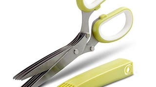 Orblue Herb Scissors, Food Cutter Shears with Five 3-Inch...