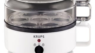 KRUPS F23070 Egg Cooker with Water Level Indicator, 7-Eggs...