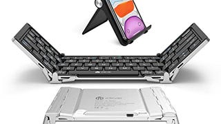 Foldable Keyboard, iClever BK03 Portable Keyboard with...