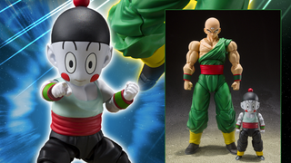 S.H.Figuarts Tenshinhan and Chaoz Figures