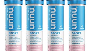 Nuun Sport: Electrolyte Drink Tablets, Strawberry Lemonade,...