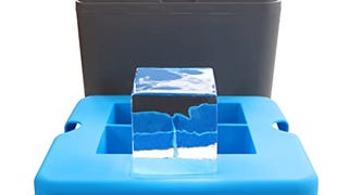 True Cubes Clear Ice Cube Maker, Clear Ice Mold - 4 Large...