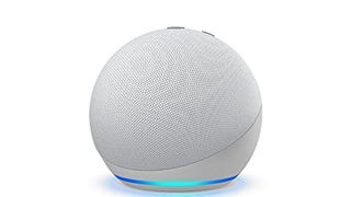 Echo Dot (4th Gen) | Smart speaker with Alexa | Glacier...