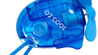 O2COOL Carabiner Misting Fan - Blue