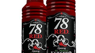 78 Red Spicy Ketchup 17.2 oz, 2 Pack