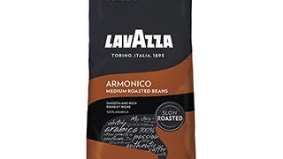 Lavazza Armonico Whole Bean Coffee Blend, Medium Roast,...