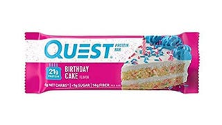 Quest Nutrition Protein Bar, Birthday Cake (Pack of 12)