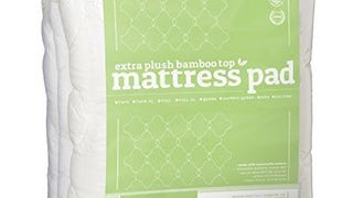 Bamboo Mattress Pad - Extra Plush Rayon from Bamboo Cooling...