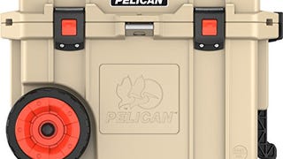 Pelican Elite 45 Quart Wheeled Cooler (Tan)