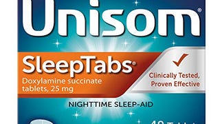 Unisom SleepTabs, Nighttime Sleep-aid, Doxylamine Succinate,...