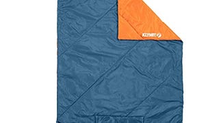 Klymit Versa Packable Camping Blanket and Comforter, Blue/...
