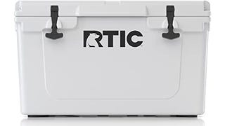 RTIC Hard Cooler, 45 qt, White, Ice Chest with Heavy Duty...