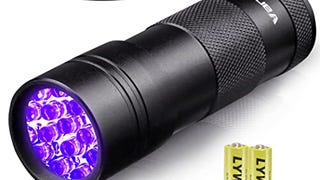 Vansky UV Flashlight Black Light,12 LED Ultraviolet Detector...