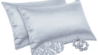 2-Pack: Revive 3-Piece Satin Sleep Set (Pillowcase, Eye Mask, Scrunchie)