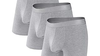 Separatec Men's 3 Pack Micro Modal Separate Pouches Comfort...
