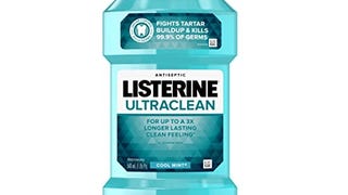 Listerine Ultraclean Oral Care Antiseptic Mouthwash with...