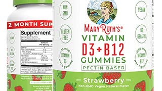 Vitamin D3 + Vitamin B12 | 2 Month Supply | Vitamin D & B12...