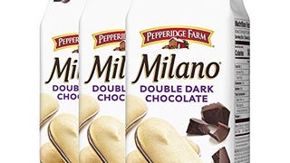 Pepperidge Farm Milano Cookies, Double Dark Chocolate, 3...