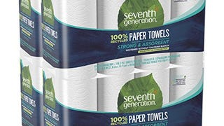 Seventh Generation Paper Towels, 100% Recycled Paper, 2-...