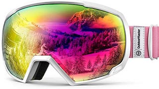 OutdoorMaster OTG Ski Goggles - Over Glasses Ski/Snowboard...