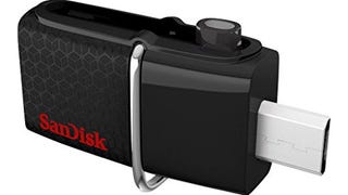 Sandisk Ultra Dual USB Flash Drive, 32 GB, Black (SDDD2-...