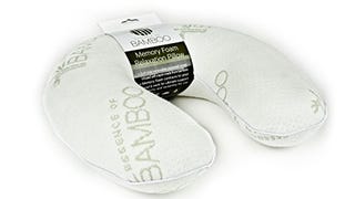 Essence of Bamboo Derived Rayon Travel Neck Pillow - Premium...