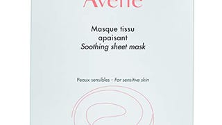 Eau Thermale Avene Soothing Sheet Mask, Full Face Moisturizing...