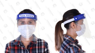 10-Pack: Reusable Face Shields