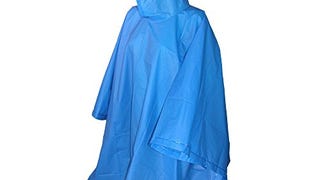 totes ISOTONER Unisex Hooded Pullover Rain Poncho with...