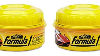 Formula 1 Carnauba Paste Car Wax, Pack of 2