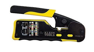 Klein Tools VDV226-110 Ratcheting Modular Data Cable Crimper...