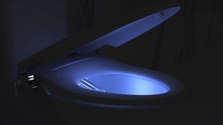 BioBidet Slim Zero Non-Electric Bidet Seat with Battery-Powered Nightlight