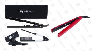 Style House Professional Ceramic Straightener with Accessory Kit