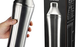Elevated Craft Hybrid Cocktail Shaker - Premium Vacuum...