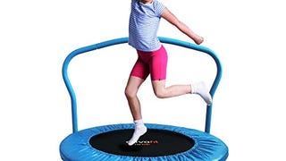 Ativafit Fitness Trampoline for Kids Foldable Mini Trampoline...