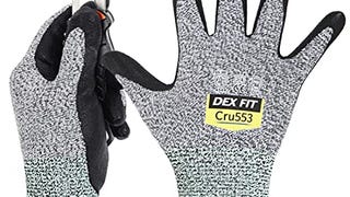 DEX FIT Level 5 Cut Resistant Gloves Cru553, 3D-Comfort...