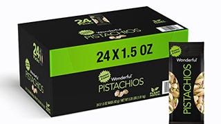 Wonderful Pistachios, In-Shell, Roasted & Salted Nuts, 1....