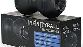Nextrino Peanut Massage Ball, 4-Speed Vibrating Foam Roller...