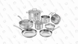 Cuisinart® Chef’s Classic Pro 11-Piece Cookware Set in Stainless Steel