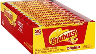 STARBURST Original Fruit Chews Candy, 2.07 ounce (36 Single...