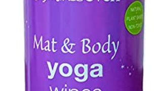 Yoga Wipes for Body and Mat - Natural Lavender and Tea...